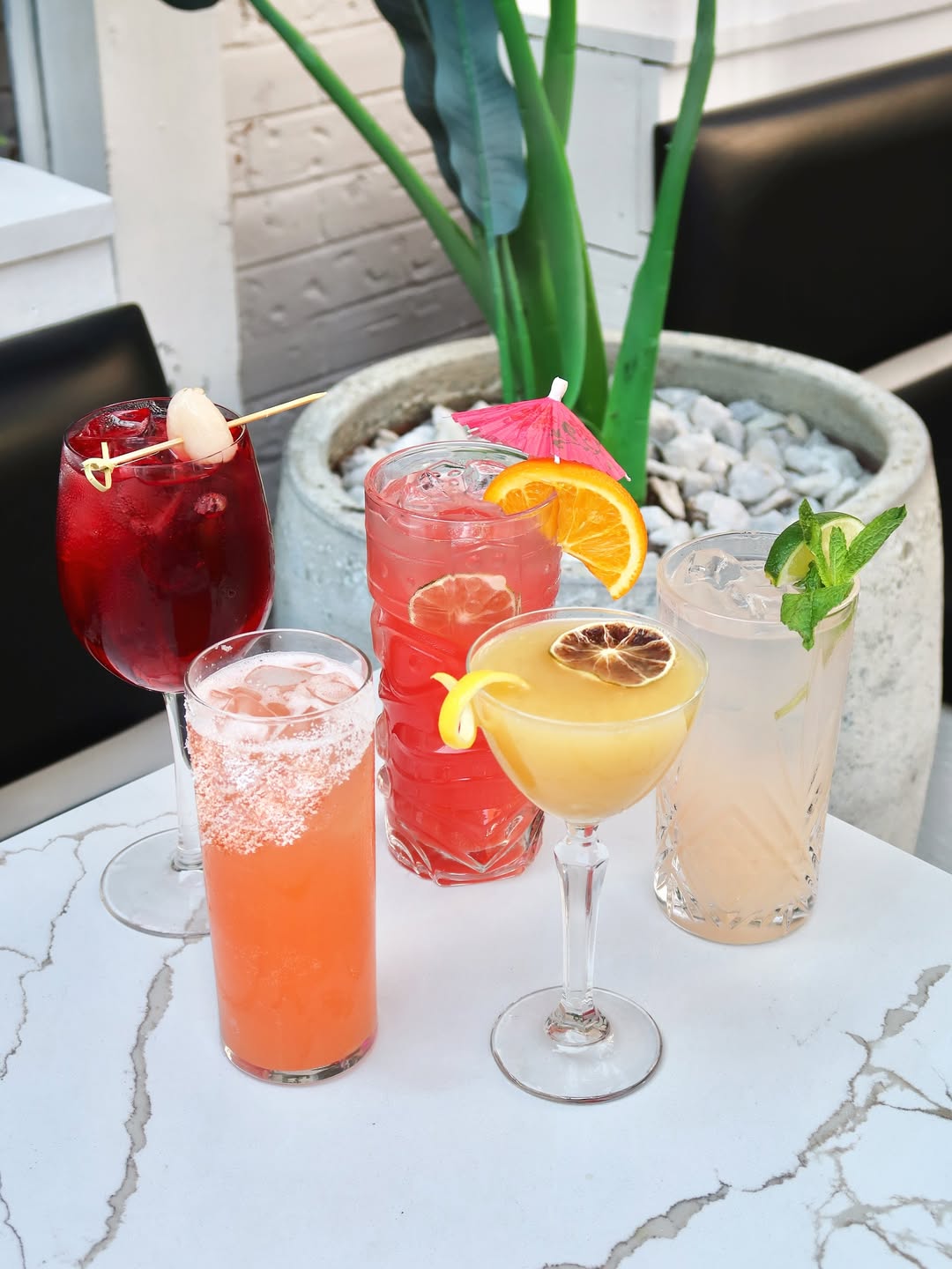 Craft cocktail at the bar